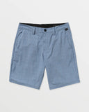 Volcom Mens Mix Frickin Cross Shred Shorts- Blue
