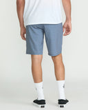 Volcom Mens Mix Frickin Cross Shred Shorts- Blue
