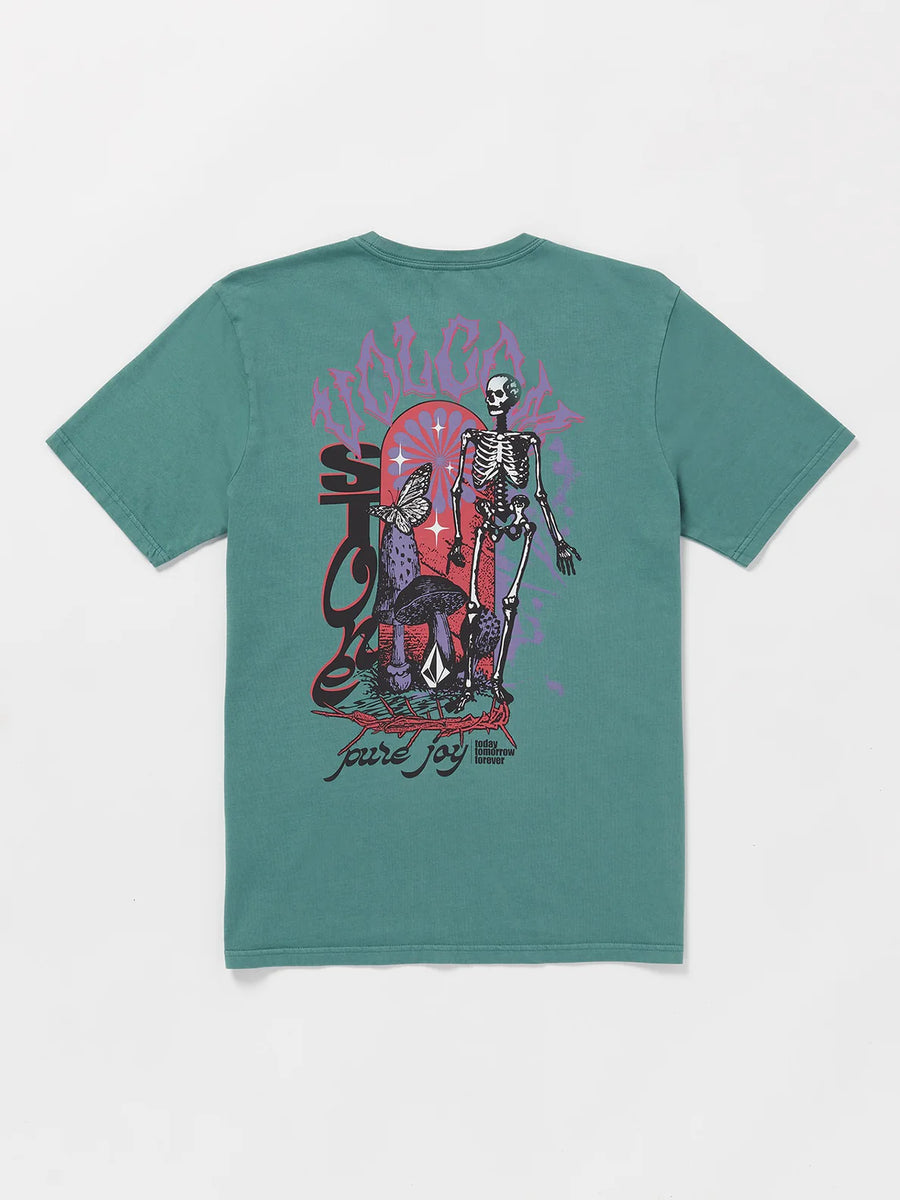 Volcom Mens Awakened S/S Tee- SVB – Balboa Surf and Style