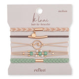 K'lani Reflect Hair Tie Bracelet Set