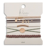 K'lani Climb Hair Tie Bracelet Set