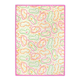 Coco Moon Lei Day Throw Blanket - Sand