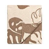 Coco Moon Mocha Monstera Little Bliss Blanket