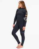 Billabong Womens Salty Dayz Natural 4/3 Chest Zip Wetsuit