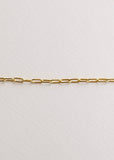 Jax Kelly Small Link Chain Necklace - 18k Gold Plated