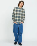 Volcom Mens Caden Plaid Flannel Shirt- DST