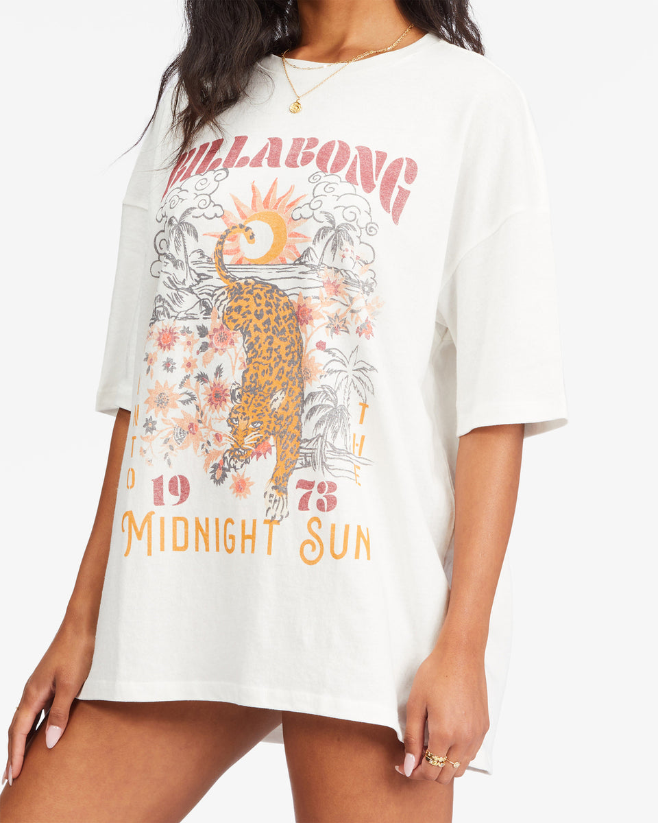 Billabong Midnight Sun Oversized Boyfriend Tee – Balboa Surf and 