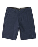 Billabong Big Boys Crossfire Slub Hybrid Shorts NVY