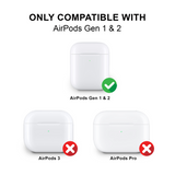 Ellie Rose Air Pods Case - Black Agate