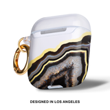 Ellie Rose Air Pods Case - Black Agate