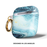 Ellie Rose Air Pods Case - Blue Wave