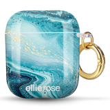 Ellie Rose Air Pods Case - Blue Wave