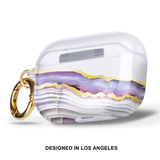 Ellie Rose Air Pods Pro Case - Lavender Agate