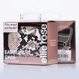 Ellie Rose Earbuds Case - Snakeskin