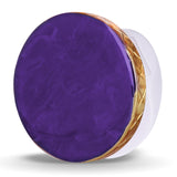 Ellie Rose Phone Grip & Stand - Deep Purple/Gold