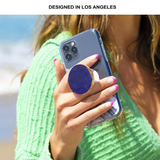 Ellie Rose Phone Grip & Stand - Deep Purple/Gold