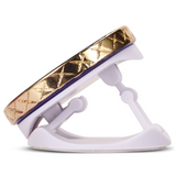 Ellie Rose Phone Grip & Stand - Deep Purple/Gold
