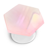 Ellie Rose Holograhic Phone Grip & Stand - Rose Quartz