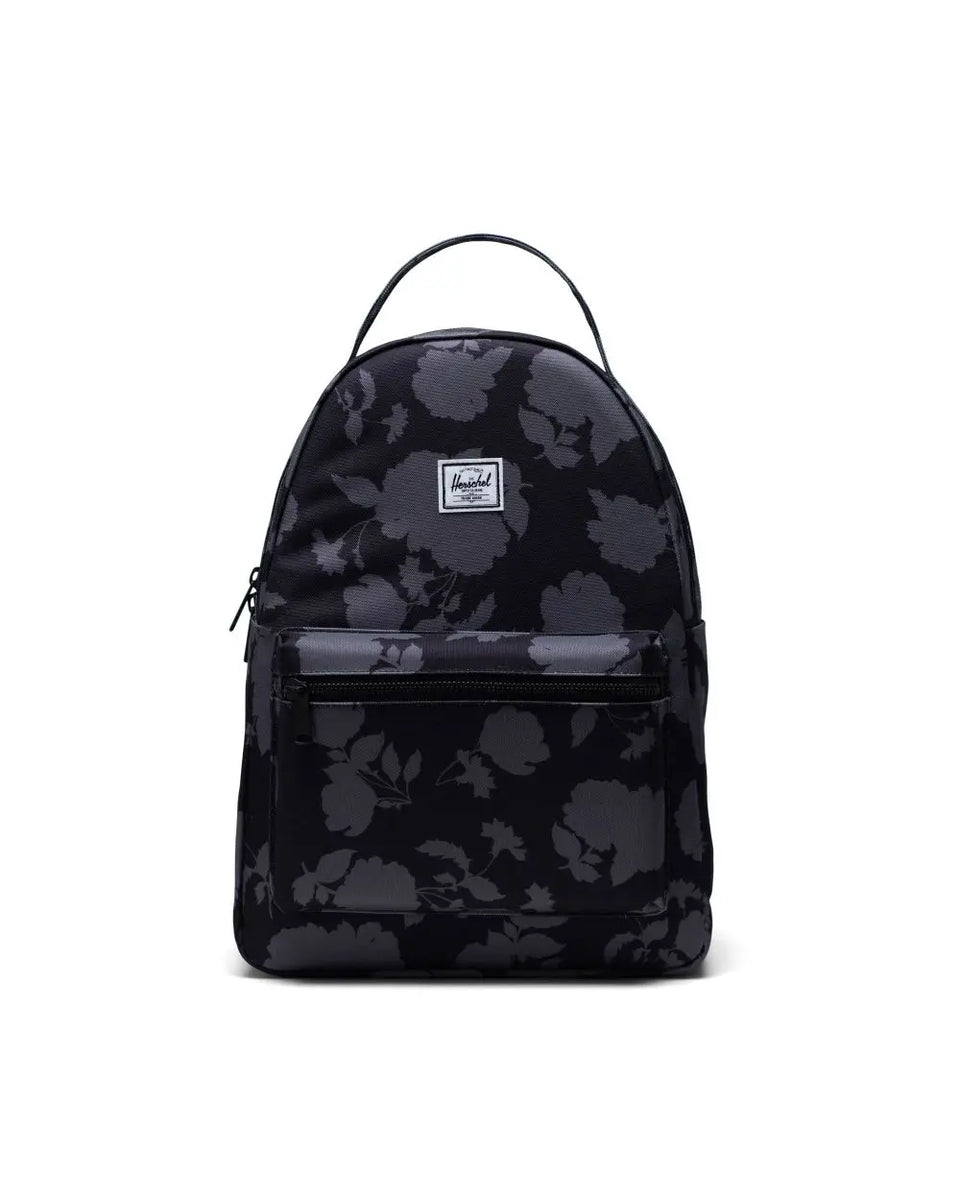herschel backpack blue with wave print Herschel Nova Mid-Volume Shadow Floral Backpack – Balboa Surf and Style