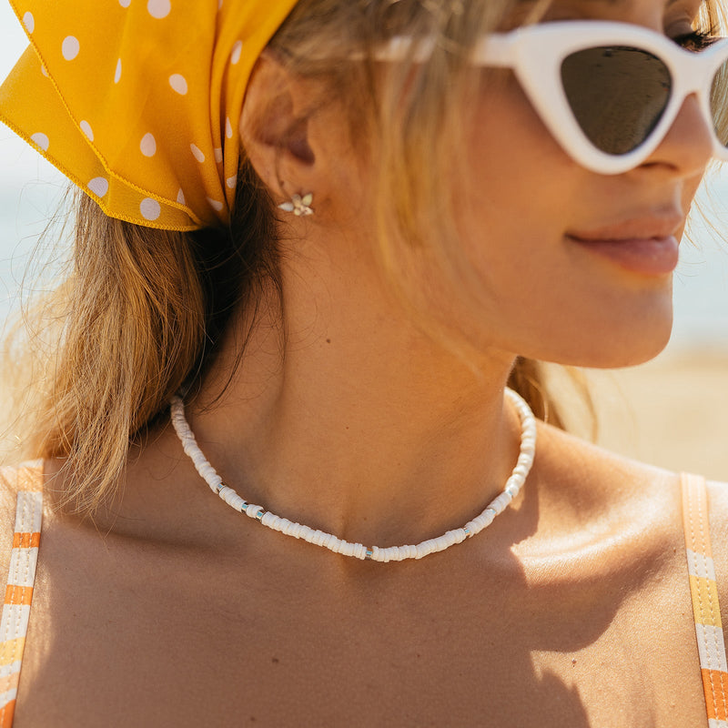 Pura Vida Puka Shell Choker Necklace - Main Image