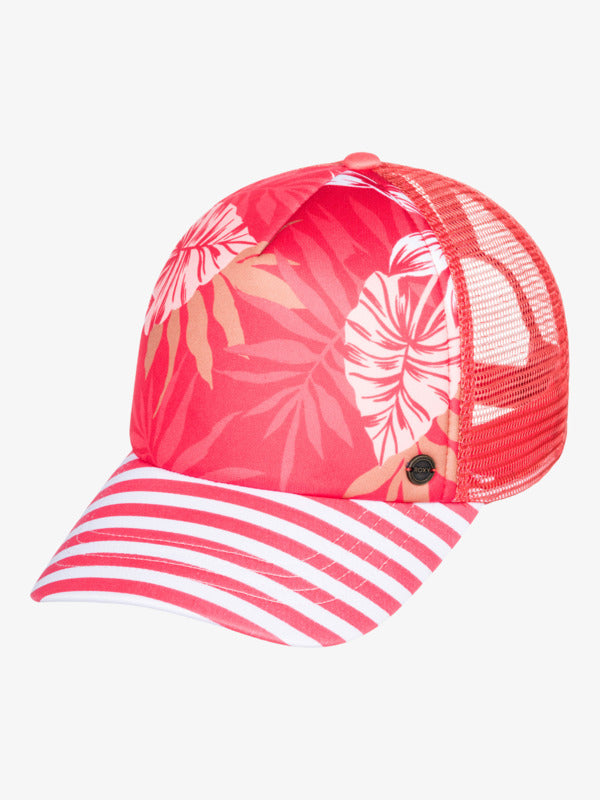 - – Hibiscus Balboa Hat and Surf Tropics Morning ROXY Trucker Seaside Beautiful Style