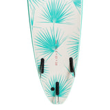 Roxy Soft Break 8'0 Soft Top Longboard Surfboard Blue Topaz