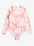 ROXY Girls Flowers Addict One Piece L/S Rashguard