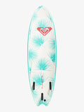Roxy Soft Bat 6'6" Soft Top Fish Surfboard Blue Topaz