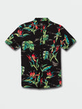 Volcom Mens Birds of Raredise S/S Button Up Shirt