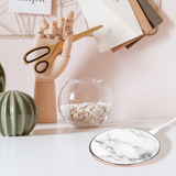 Ellie Rose Wireless Charger - White Marble