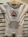 Earth Nymph Baby Boy Sharky Romper Playsuit