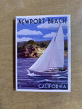 Lantern Press Magnets - Newport Beach & Balboa Island