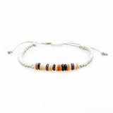 Lotus & Luna Braided Puka Shell Bracelets