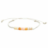 Lotus & Luna Braided Puka Shell Bracelets