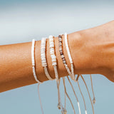Lotus & Luna Braided Puka Shell Bracelets