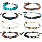 Lotus & Luna -  Mens Stone Cords Bracelets