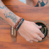 Lotus & Luna -  Mens Stone Cords Bracelets
