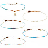 Lotus & Luna Seed Bead Necklaces