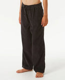 Rip Curl Big Boys Surf Cord Pants - Washed Black