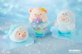 LuLu the Piggy Ocean  - Mermaid LuLu Plush Keychain