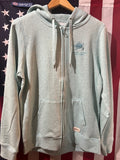 Pacific Creations Ladies Zip Hoodie- Ocean Turtle BSS