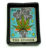 The Stoner Tarot Card Ceramic Ashtray