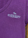 BSS Womens Got The Goods Embroidered Vneck Tees
