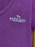 BSS Womens Got The Goods Embroidered Vneck Tees