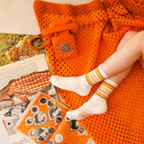 Sunshine Studios California Striped Crew Socks