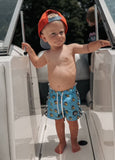 LT Little Boys Fast As Duck Boardies Trunks