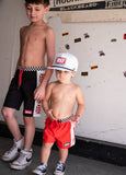 LT Little Boys Electric Boardies Red