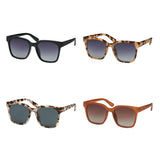 7880 Blue Gem Polarized Oversized Square Sunglasses