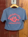 BSS Sunny Days Puff S/S Cropped Tees