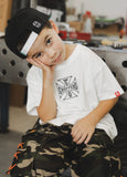 LT Little Boys West Coast Choppers OG LBC S/S Tee - White